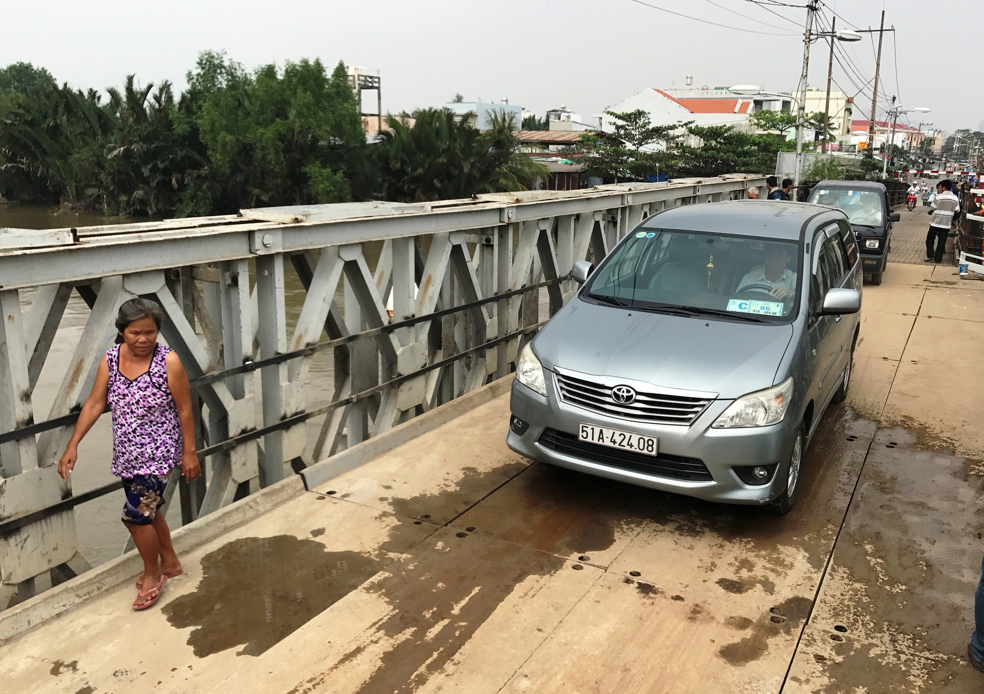 Th&ocirc;ng xe cầu Long Kiểng sau 10 ng&agrave;y sửa - Ảnh 1.