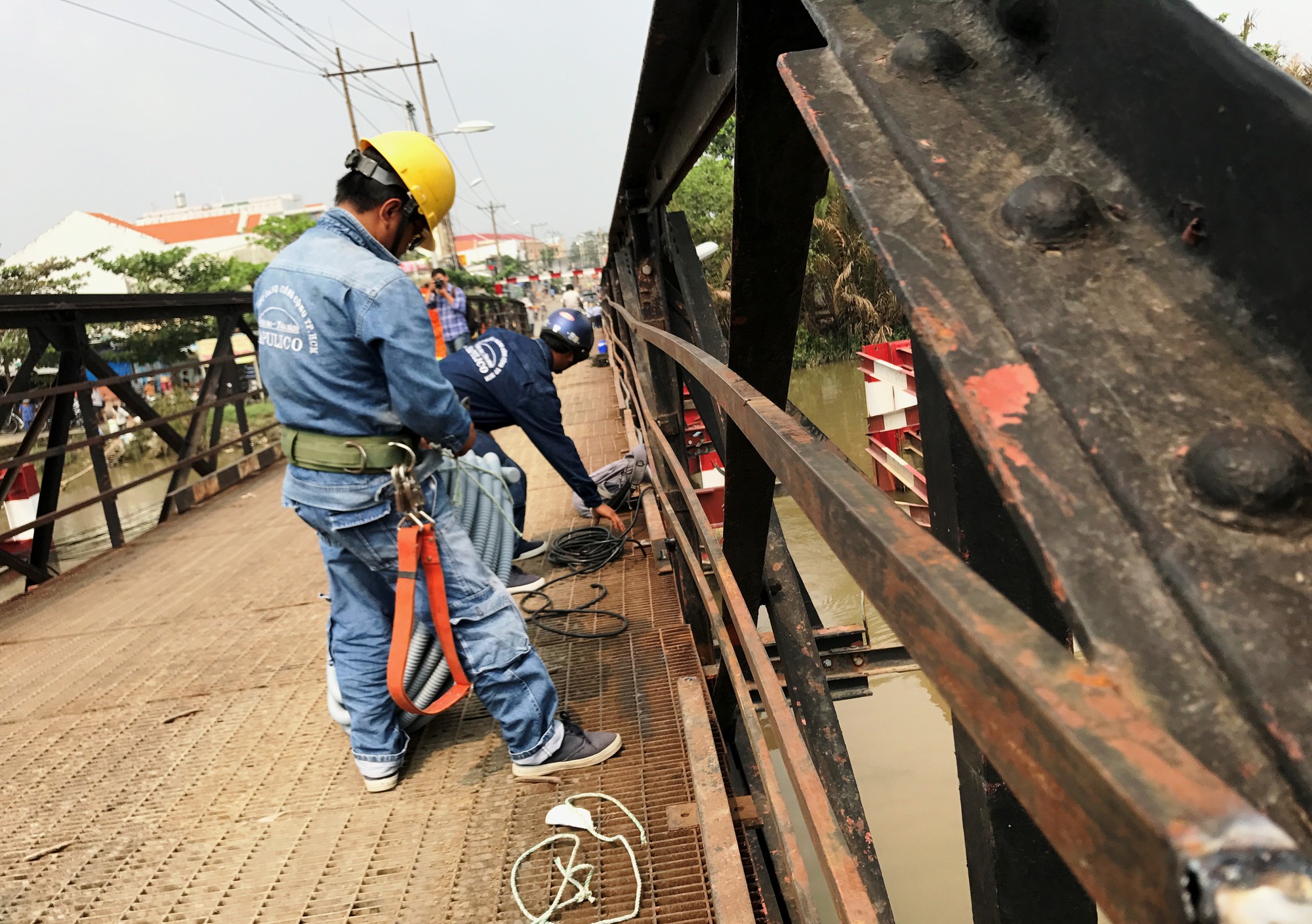 Th&ocirc;ng xe cầu Long Kiểng sau 10 ng&agrave;y sửa - Ảnh 4.