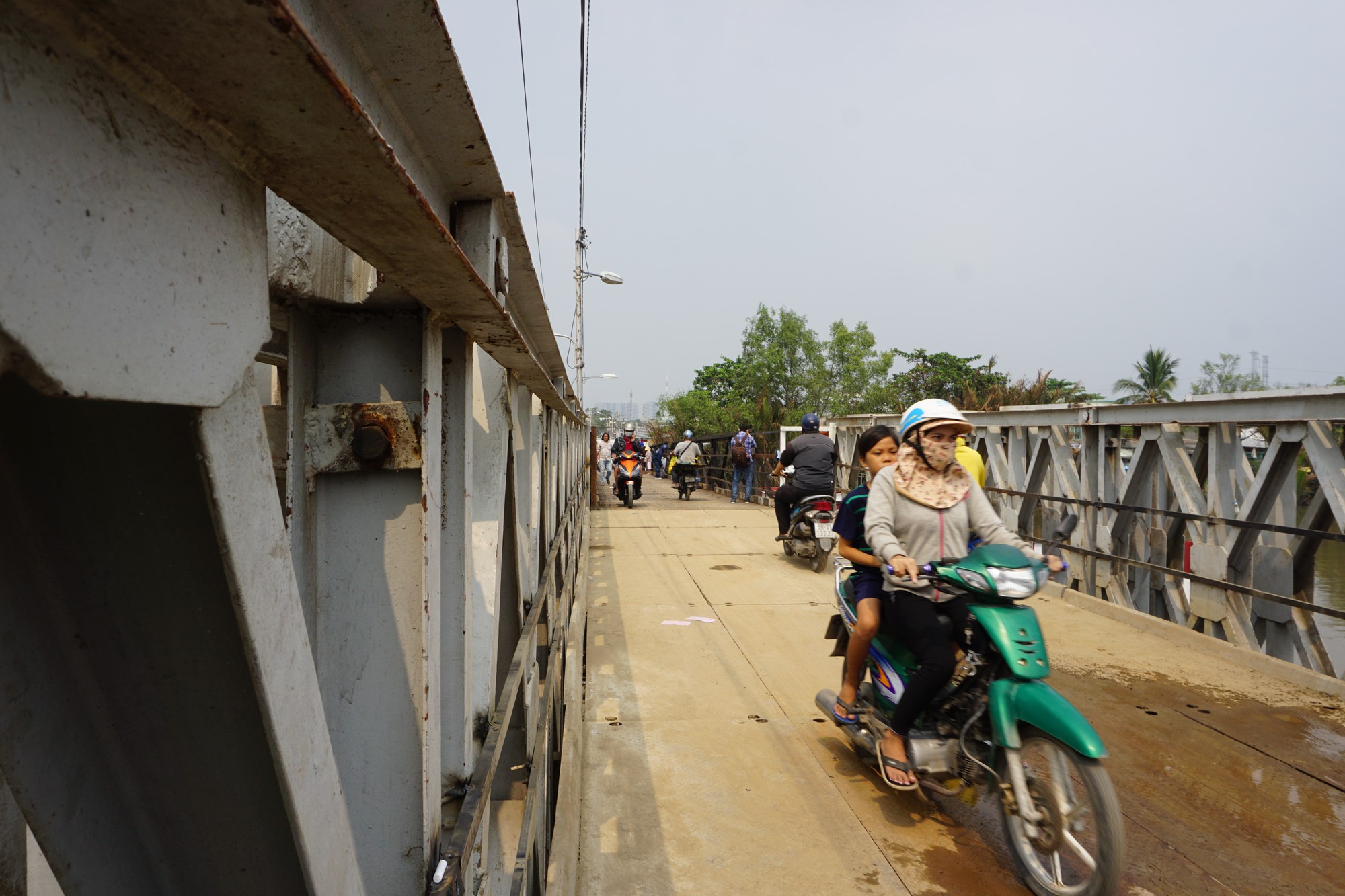 Th&ocirc;ng xe cầu Long Kiểng sau 10 ng&agrave;y sửa - Ảnh 5.