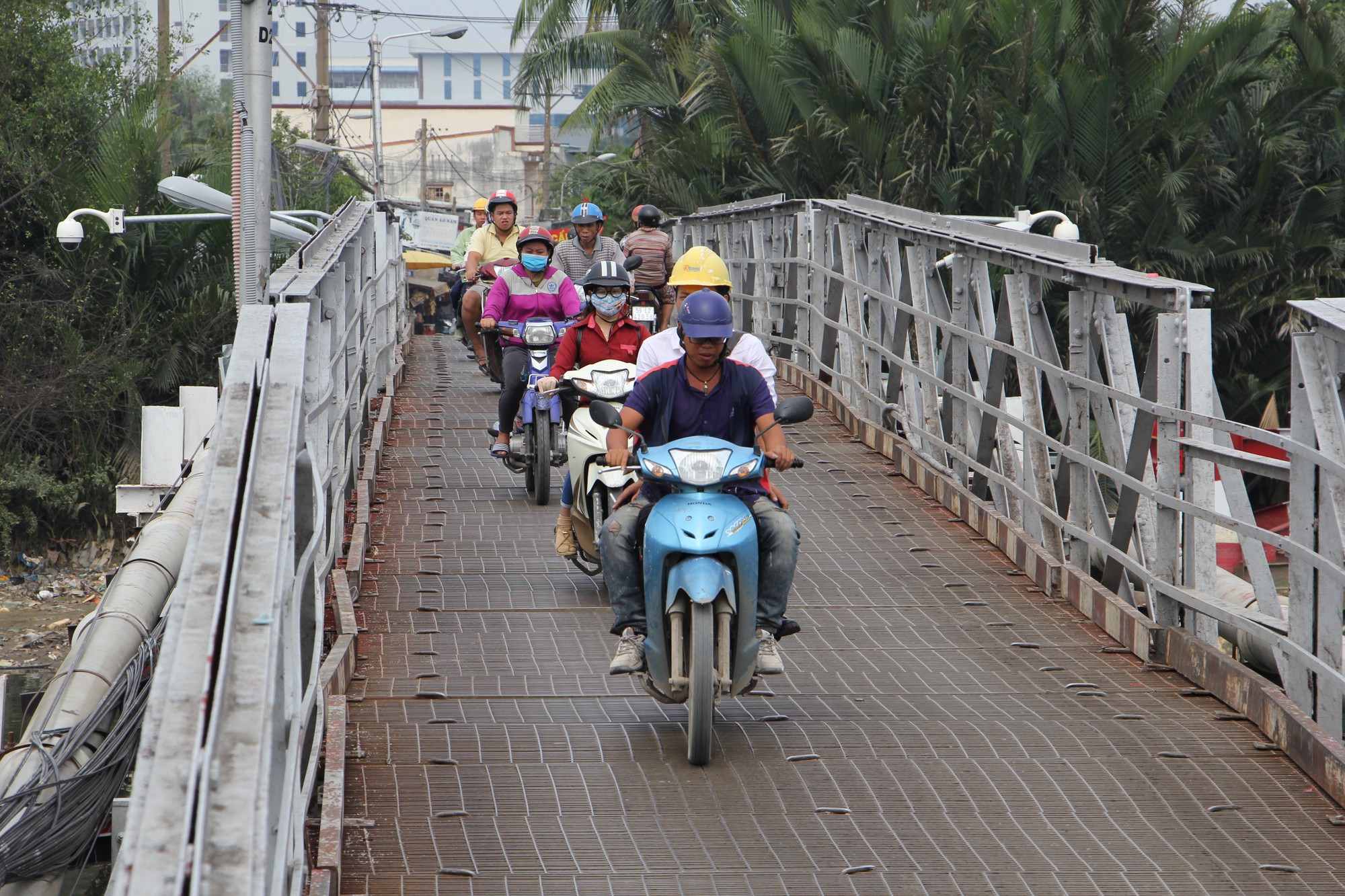 Th&ocirc;ng xe cầu Long Kiểng sau 10 ng&agrave;y sửa - Ảnh 8.