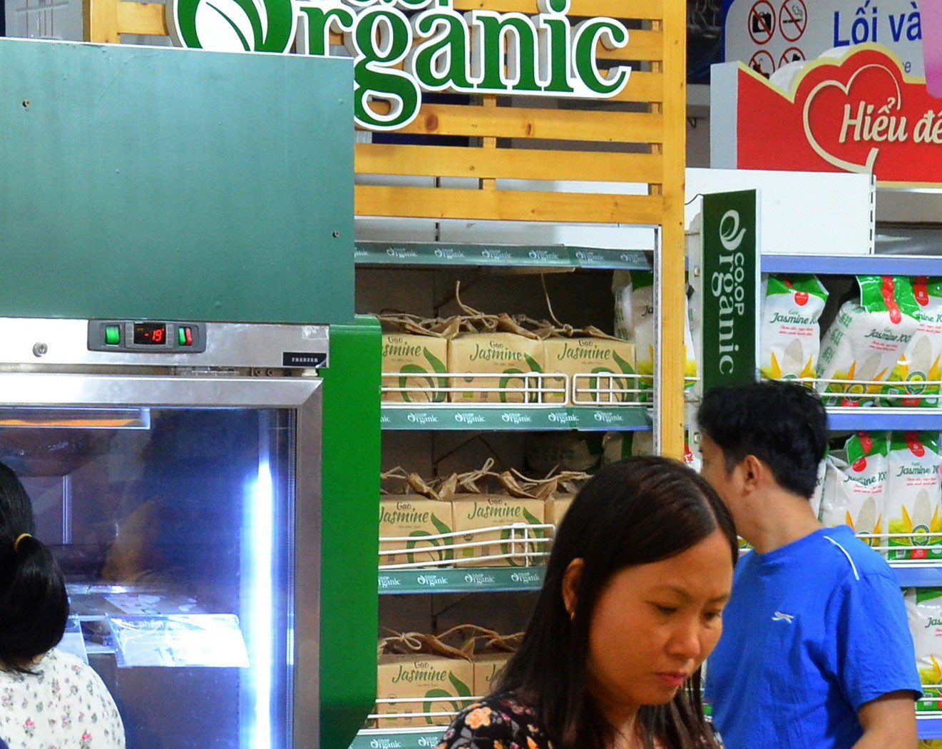 Gạo hữu cơ giá cao vẫn được chuộng