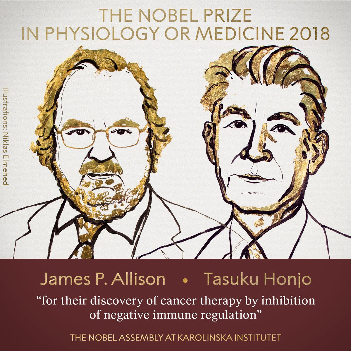 Nobel Y học vinh danh c&ocirc;ng tr&igrave;nh đột ph&aacute; trị ung thư - Ảnh 2.