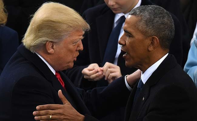 Tổng thống Trump chê ông Obama vụ biển Đông