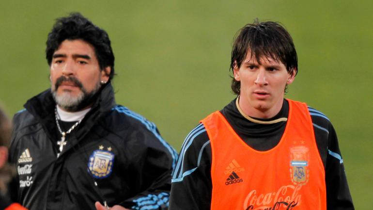 Maradona: Hãy thôi “thần thánh hóa” Messi