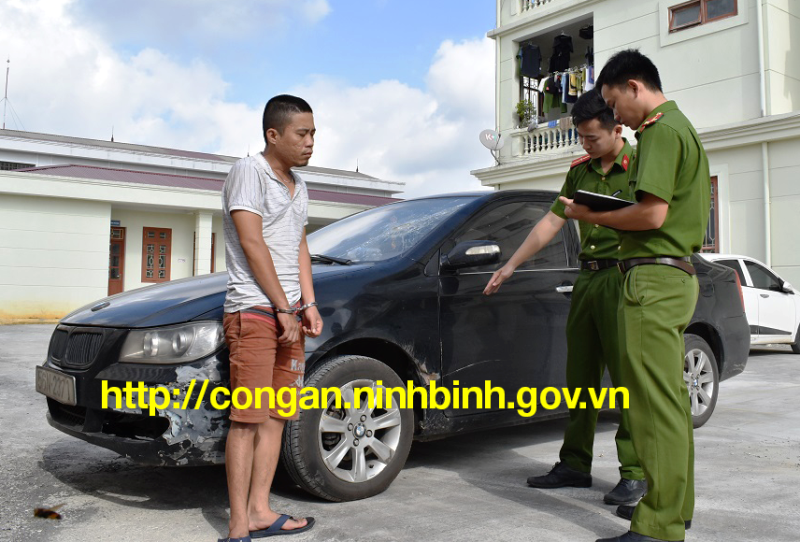 Trộm xế hộp từ Tiền Giang "phóng" ra Ninh Bình trộm cắp tiếp