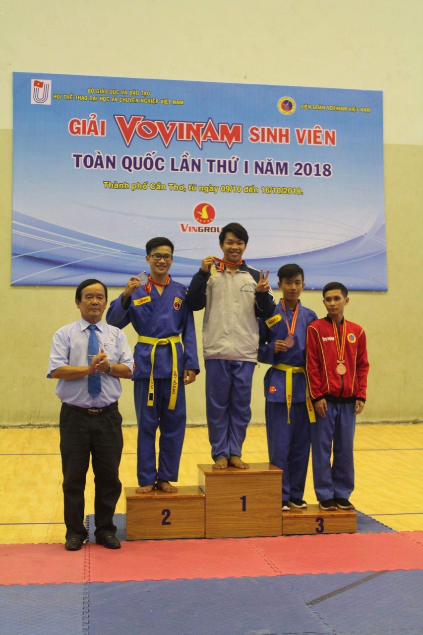 Giải Vovinam sinh viên toàn quốc kết thúc hấp dẫn - Ảnh 1.