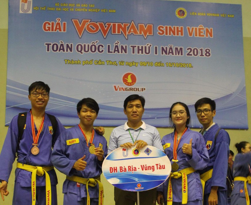 Giải Vovinam sinh viên toàn quốc kết thúc hấp dẫn