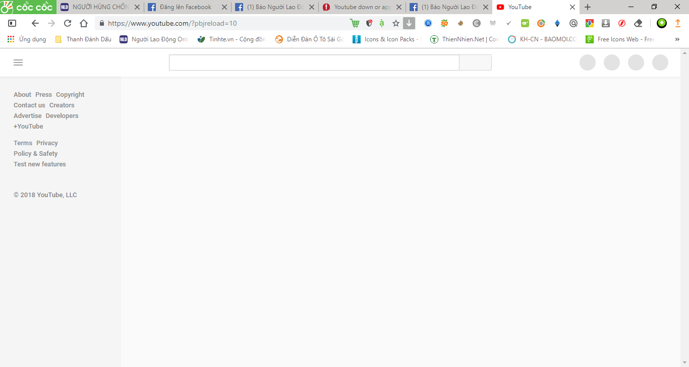 YouTube "sập mạng" trên toàn cầu, người dùng Việt Nam ngơ ngác