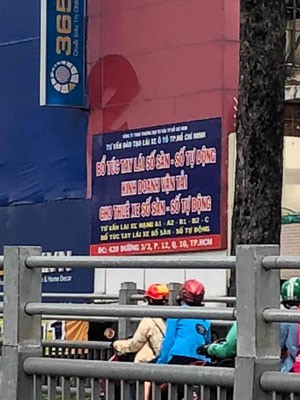 Thật, giả đào tạo lái xe