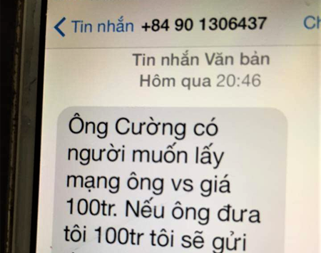 Tin nhắn đe dọa lãnh đạo Văn phòng đoàn ĐBQH có sau khi thông qua Luật An ninh mạng