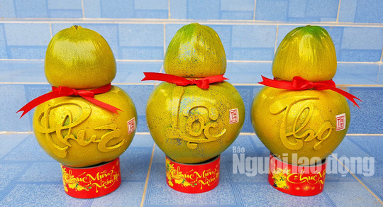 Ngắm 2 loại tr&aacute;i c&acirc;y tạo h&igrave;nh &ldquo;độc lạ&rdquo; đ&oacute;n Tết Nguy&ecirc;n đ&aacute;n 2019 - Ảnh 9.