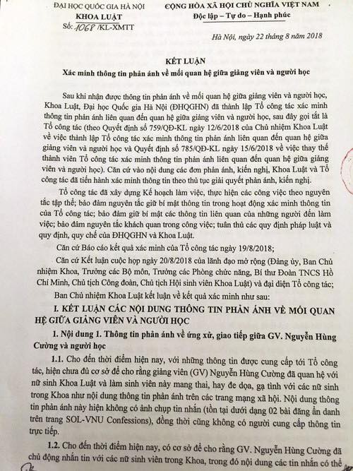Chấm dứt hợp đồng đối với tiến sĩ - giảng vi&ecirc;n luật bị tố quấy rối nữ sinh vi&ecirc;n - Ảnh 2.