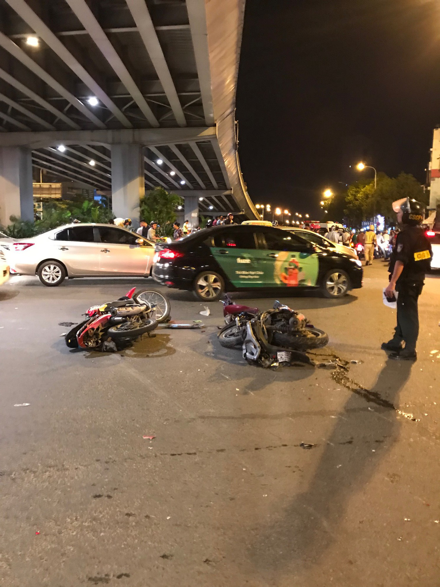 Nữ t&agrave;i xế l&aacute;i BMW g&acirc;y tai nạn kinh ho&agrave;ng c&oacute; nồng độ cồn vượt mức cho ph&eacute;p - Ảnh 4.