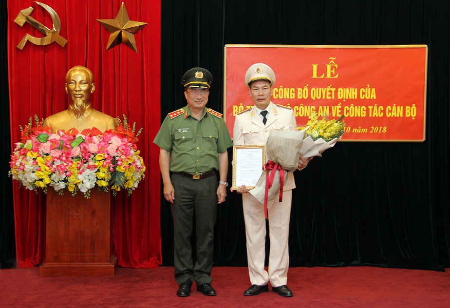 Gi&aacute;m đốc C&ocirc;ng an Ph&uacute; Thọ l&agrave;m Ch&aacute;nh Thanh tra Bộ C&ocirc;ng an - Ảnh 1.