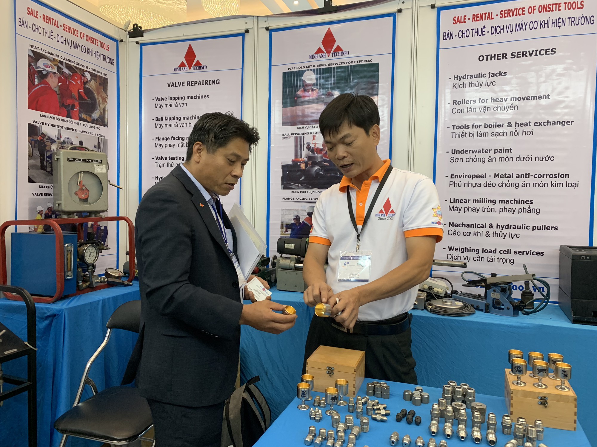 Triển l&atilde;m quốc tế ng&agrave;nh dầu kh&iacute; v&agrave; h&agrave;ng hải VN 2018 - Ảnh 4.