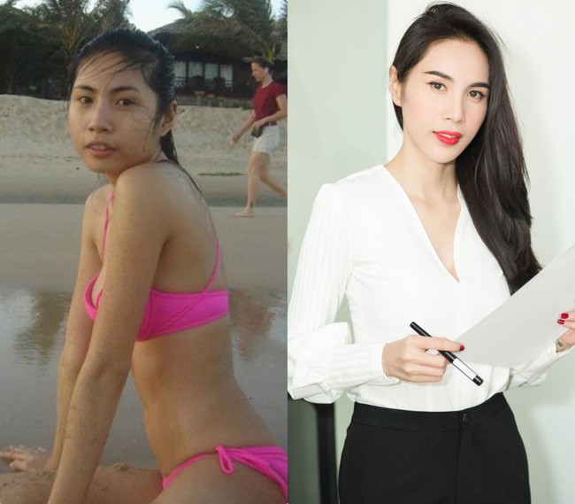 Nh&igrave;n lại ảnh qu&aacute; khứ của c&aacute;c người đẹp Vbiz - Ảnh 11.