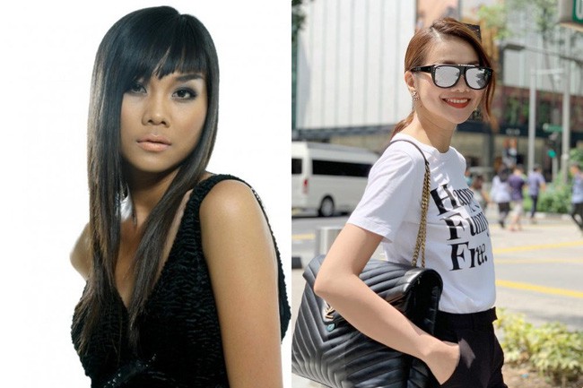 Nh&igrave;n lại ảnh qu&aacute; khứ của c&aacute;c người đẹp Vbiz - Ảnh 7.