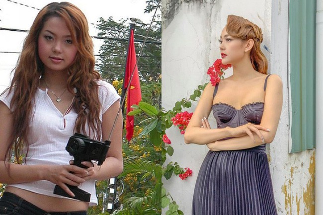 Nh&igrave;n lại ảnh qu&aacute; khứ của c&aacute;c người đẹp Vbiz - Ảnh 8.