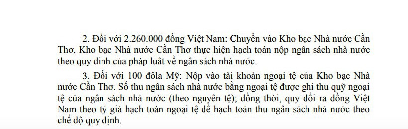 Vụ đổi 100 USD bị phạt 90 triệu: Tang vật xử l&yacute; ra sao? - Ảnh 4.
