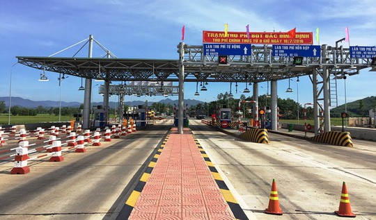 Chậm sửa đường, BOT Bắc Bình Định bị dừng thu phí