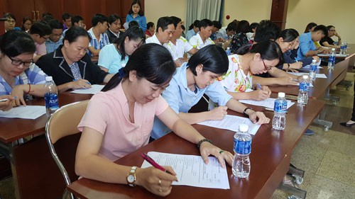 Khai mạc hội thi cán bộ Công đoàn cơ sở giỏi