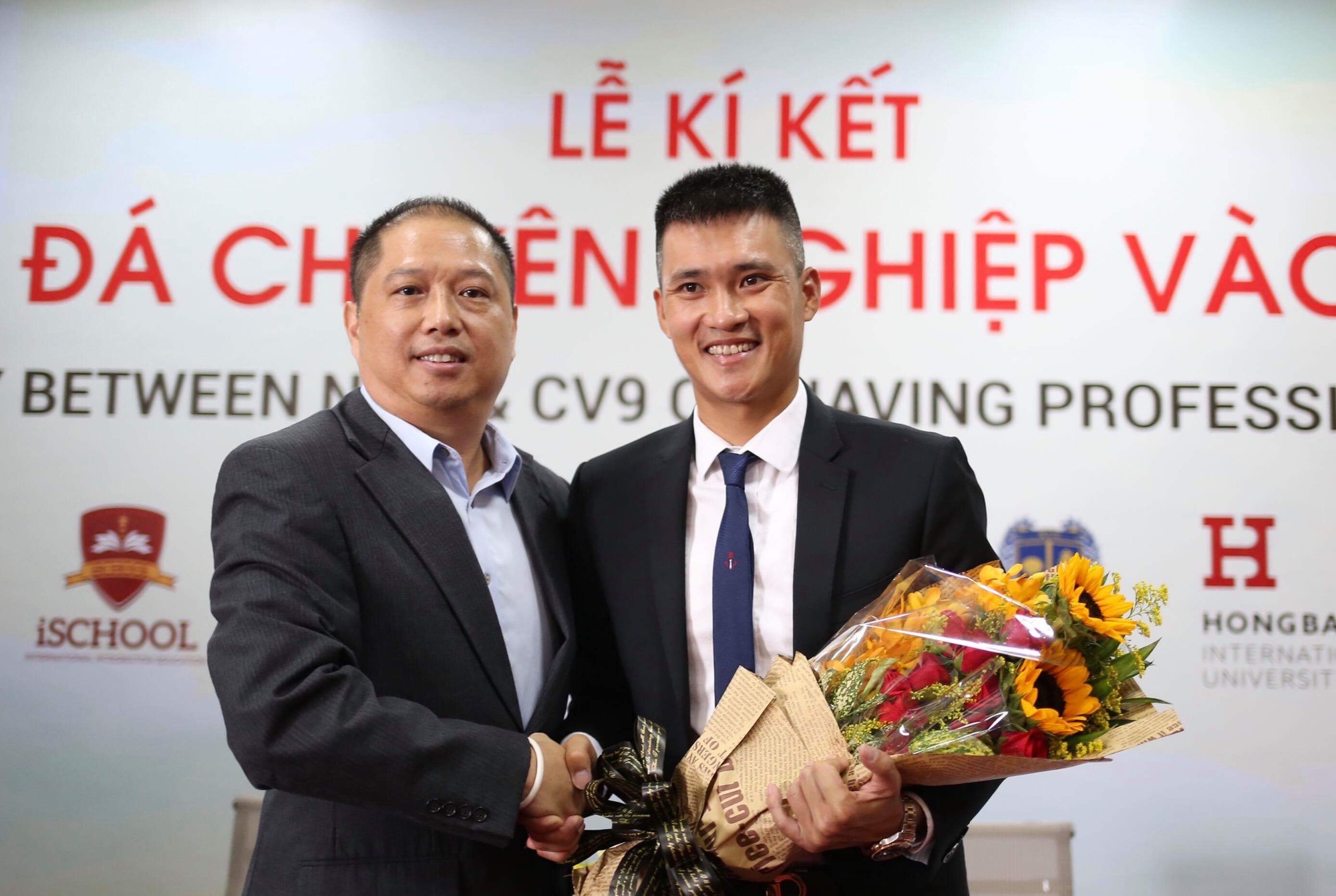 Công Vinh làm chủ tịch quản lý môn bóng đá Tập đoàn giáo dục Nguyễn Hoàng