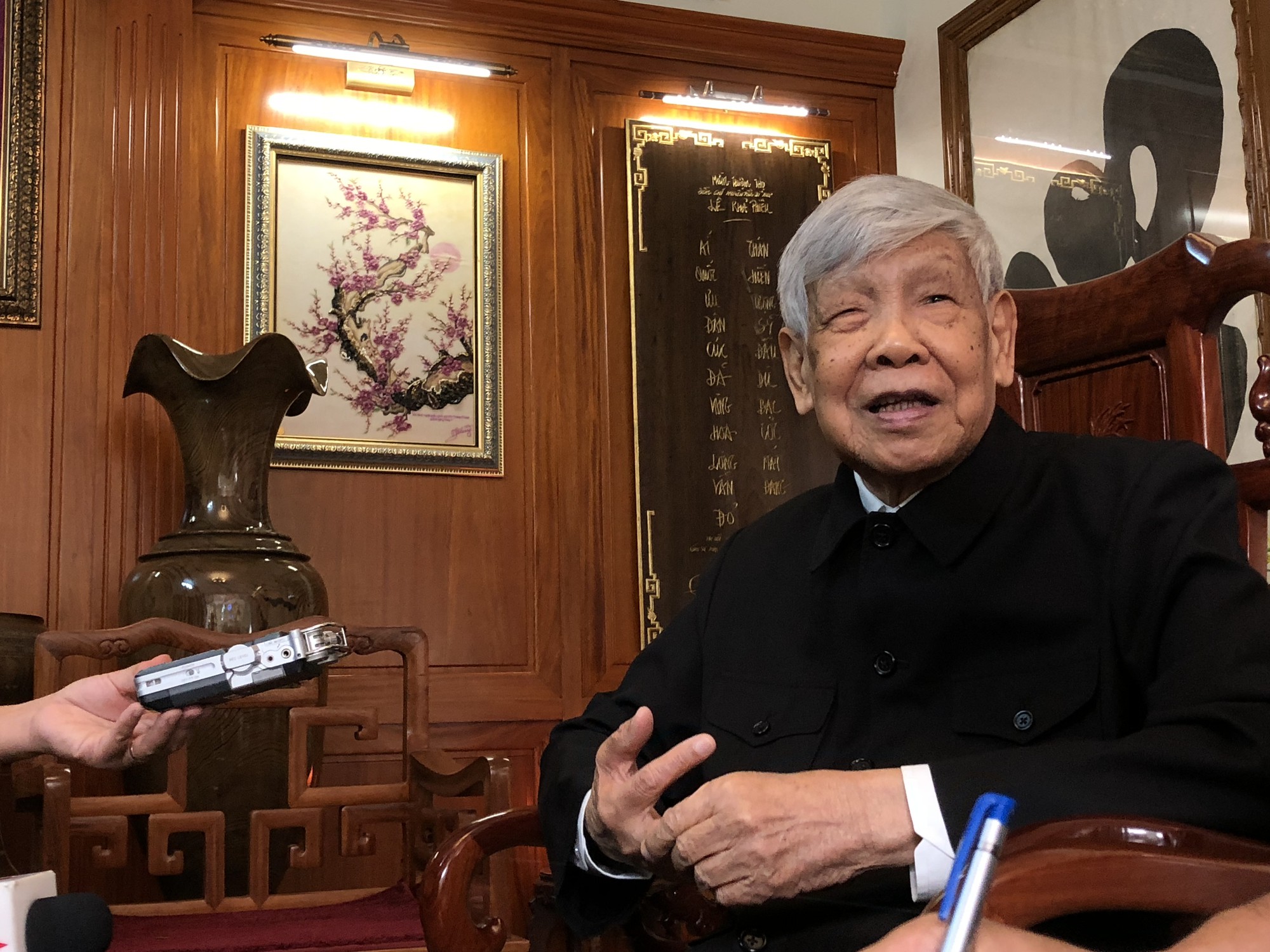 Nguyên Tổng Bí thư Lê Khả Phiêu: Tổng Bí thư Đỗ Mười là người rất dũng cảm, kiên cường