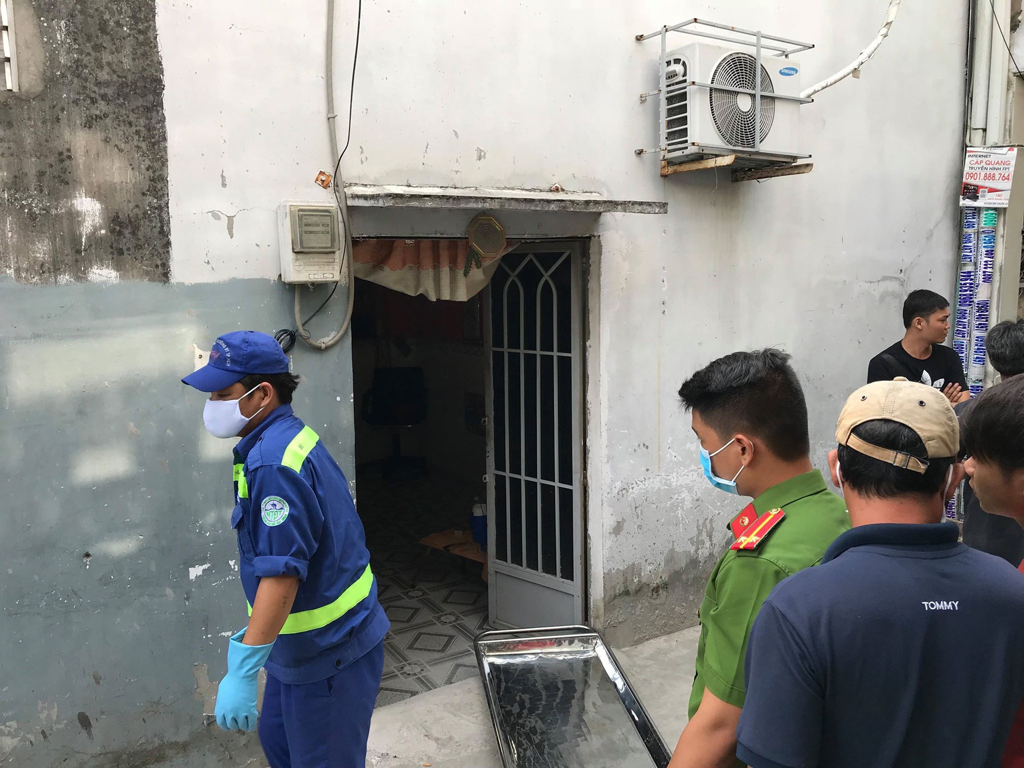 Nam thanh niên tử vong trong tư thế treo cổ ở nhà trọ