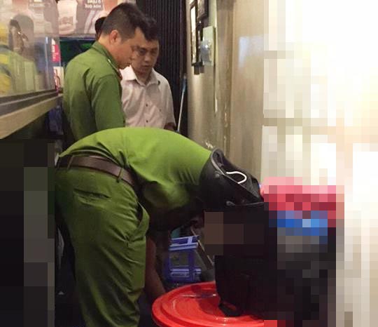 Quán trà sữa trên đường Đinh Tiên Hoàng bị ném vật thể lạ gây nổ lớn