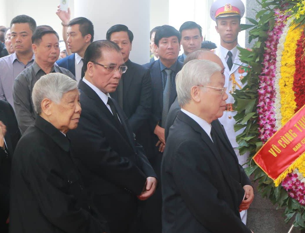 Lễ viếng nguyên Tổng Bí thư Đỗ Mười - Ảnh 3.