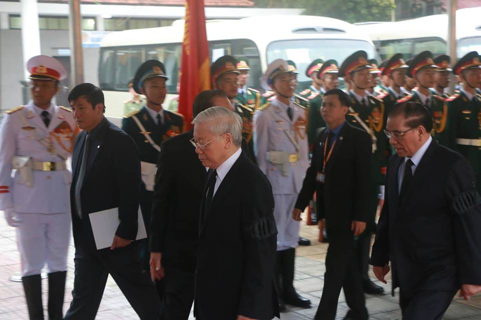 Lễ viếng nguyên Tổng Bí thư Đỗ Mười - Ảnh 4.