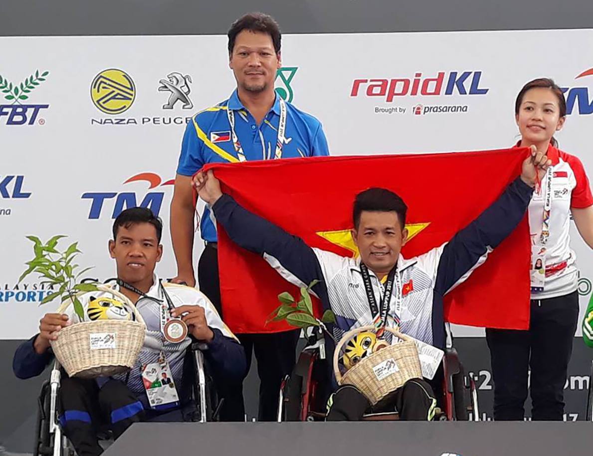 Việt Nam giành HCV đầu tiên tại Asian Paragames 2018
