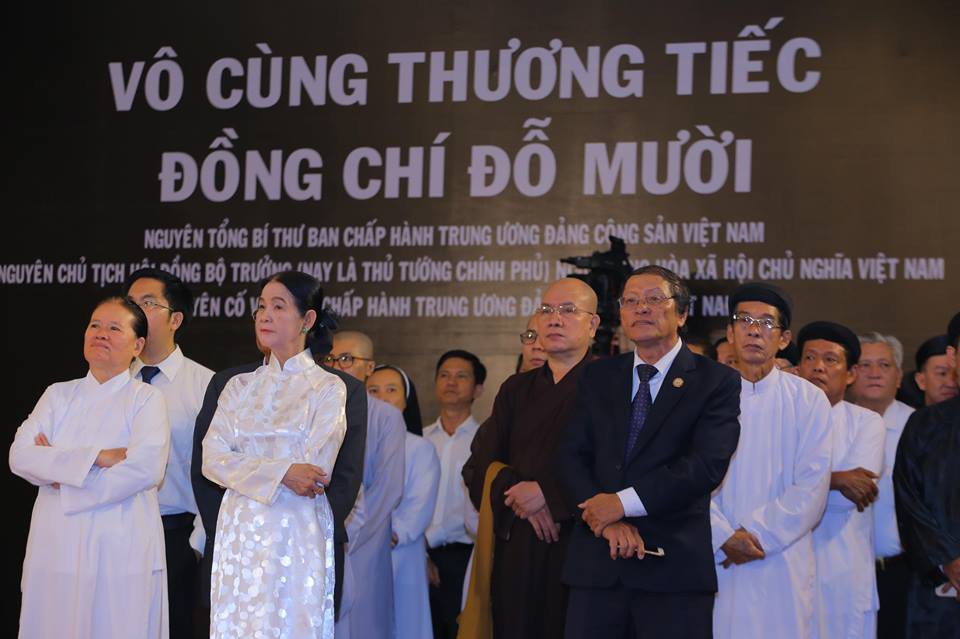 TP HCM: Xúc động tiễn biệt nguyên Tổng Bí thư Đỗ Mười - Ảnh 6.
