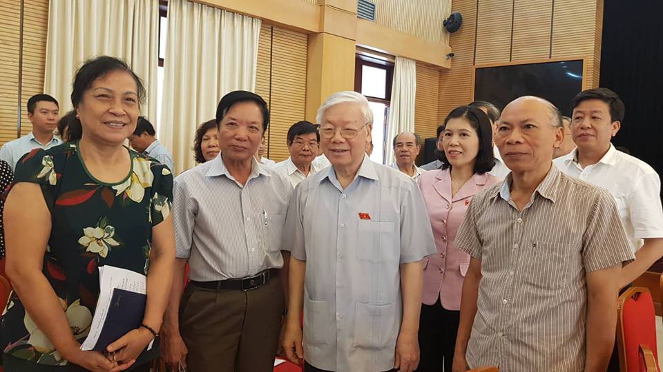 Nhiều cử tri mong muốn Tổng Bí thư làm Chủ tịch nước