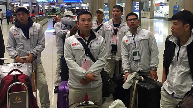 Truy quét lao động nước ngoài cư trú bất hợp pháp tại Hàn Quốc