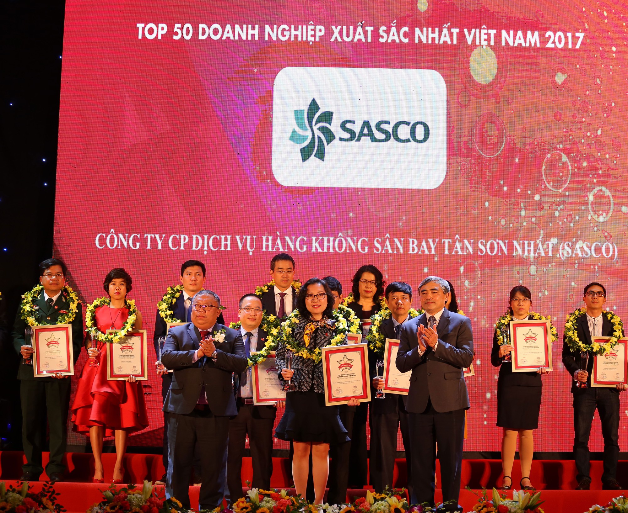 SASCO 2 năm liên tiếp thuộc 50 doanh nghiệp xuất sắc nhất