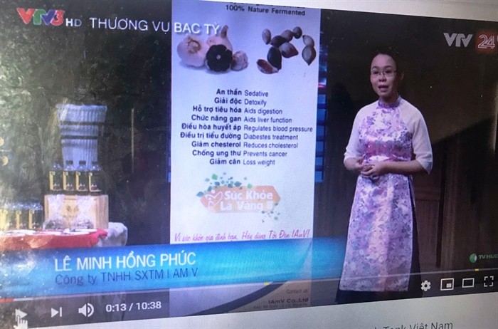 Một doanh nghiệp bị y&ecirc;u cầu đ&iacute;nh ch&iacute;nh v&igrave; nổ về tỏi L&yacute; Sơn tr&ecirc;n truyền h&igrave;nh - Ảnh 2.