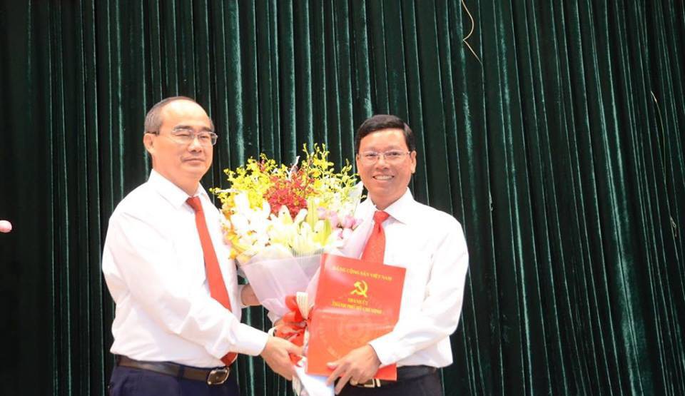 TP HCM: Ông Vũ Ngọc Tuất làm Bí thư Quận ủy quận Bình Thạnh