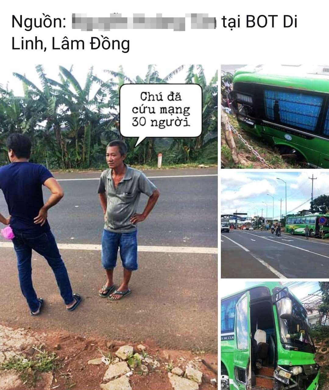 CSGT nói gì về việc "người hùng" cướp lái cứu 30 hành khách gặp nạn?