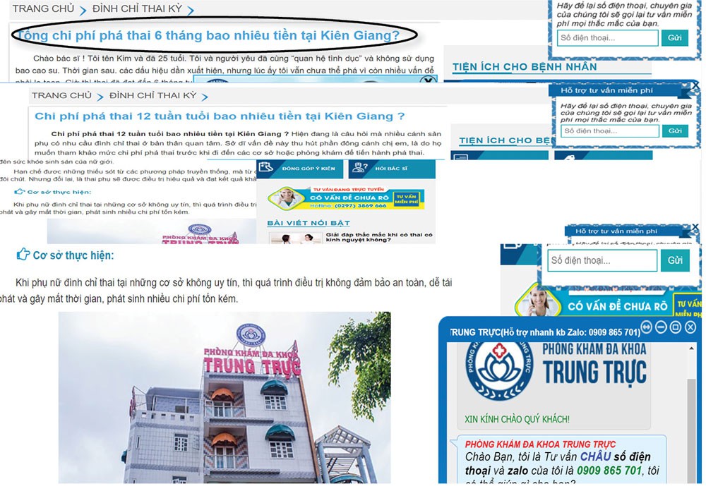Tư vấn "đểu" ở phòng khám có người Trung Quốc (*): Thai lớn cỡ nào cũng... phá!