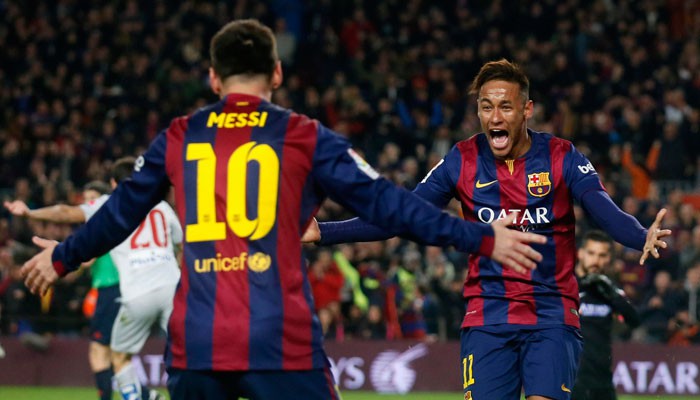 Hậu vệ Atletico Madrid d&ugrave;ng Messi để mỉa mai Neymar - Ảnh 1.