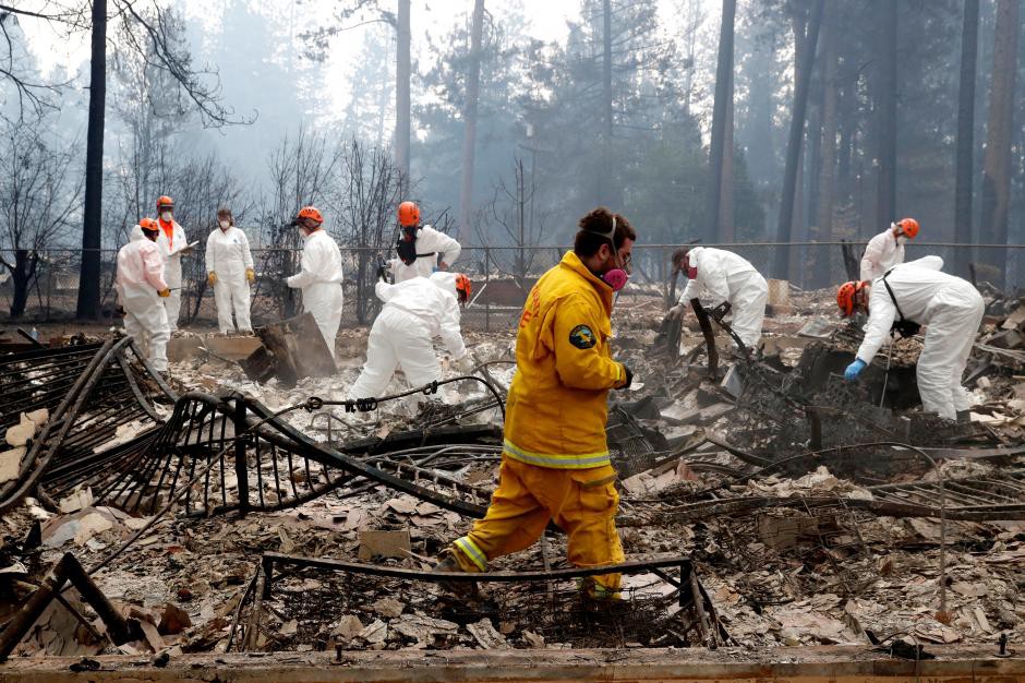 Cháy rừng California: Hơn 600 người mất tích, tăng gấp đôi chỉ sau 1 đêm