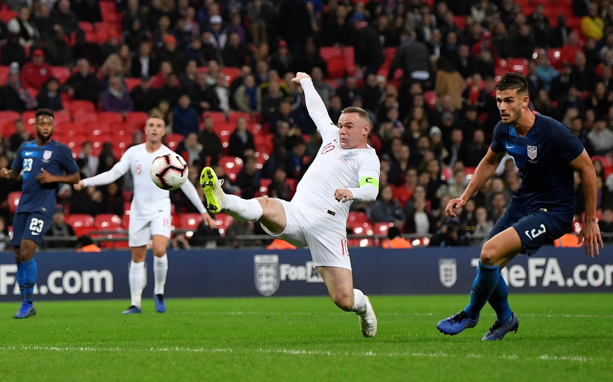 Rooney đá trận giã từ, tuyển Anh nhẹ nhàng thắng Mỹ - Ảnh 9.