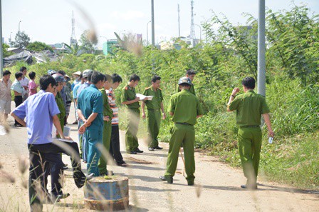 Ráo riết truy tìm kẻ đâm xe ôm ở huyện Bình Chánh, TP HCM.