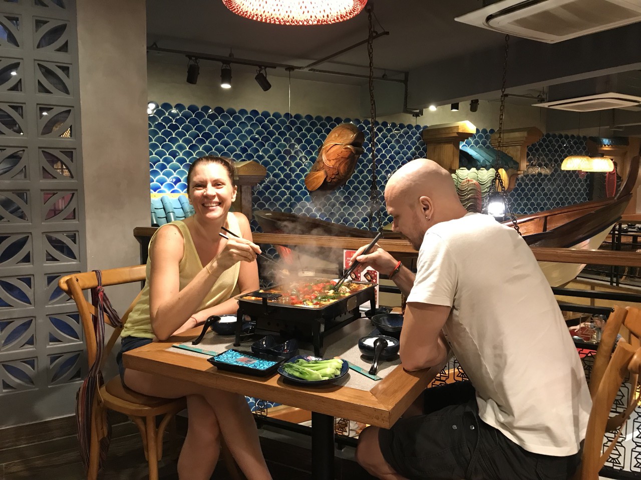 Nhà hàng Hao Yu Grilled Fish tham gia làng ẩm thực Việt Nam