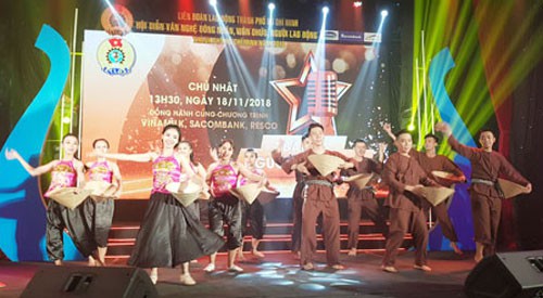 Khai mạc Hội diễn "Bài ca người lao động"