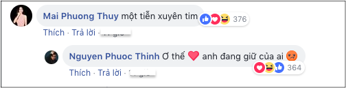 Noo Phước Thịnh- Mai Phương Thúy công khai tán tỉnh nhau - Ảnh 2.