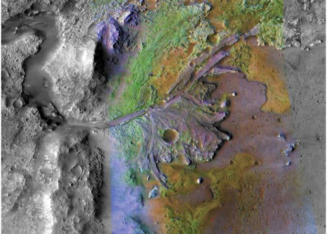 Hố khổng lồ nơi NASA săn sự sống ngoài trái đất