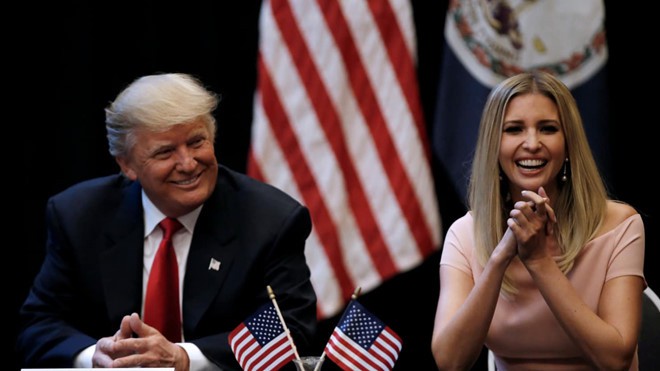 Con gái đối mặt điều tra, ông Trump “không lo”