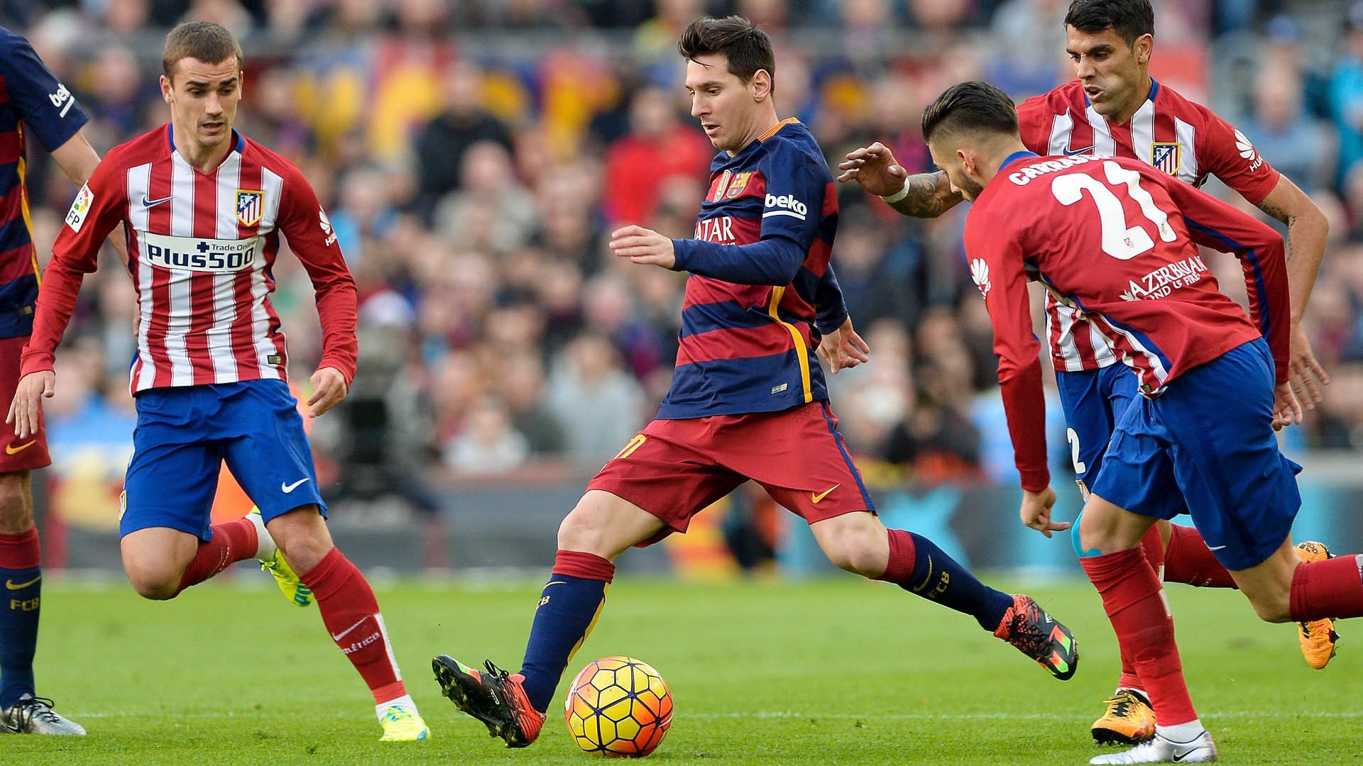 Atletico Madrid - Barcelona: Thủ chắc đấu c&ocirc;ng cường - Ảnh 1.